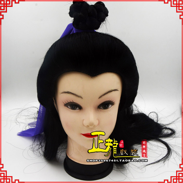 桥西小生头套董永头套古装假发青年头套