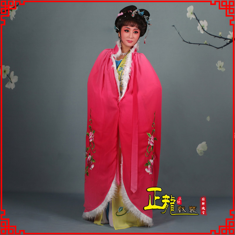 桥西小花旦绣花斗篷 花旦披风