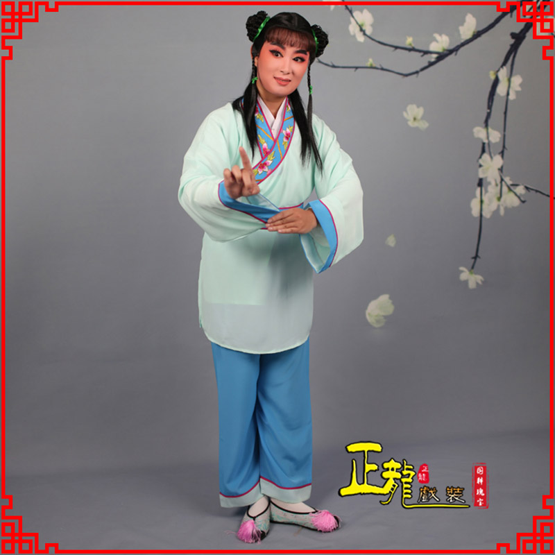 桥西歌仔戏童生小孩影视银心四九服 书童衣