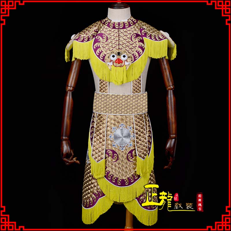 桥西武将士兵云肩鱼鳞侉子