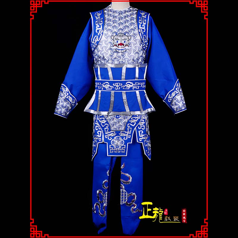 桥西武生戏服云肩侉子男兵衣