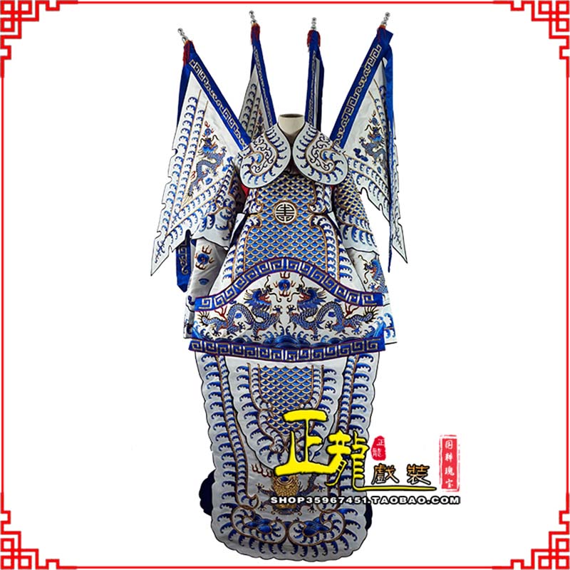 桥西武生武将大靠祥龙勾金